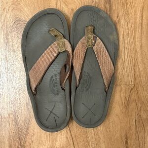 Rainbow sandals. Large, men